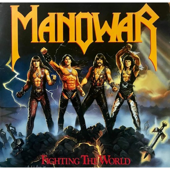 Пластинка Manowar Fighting the World